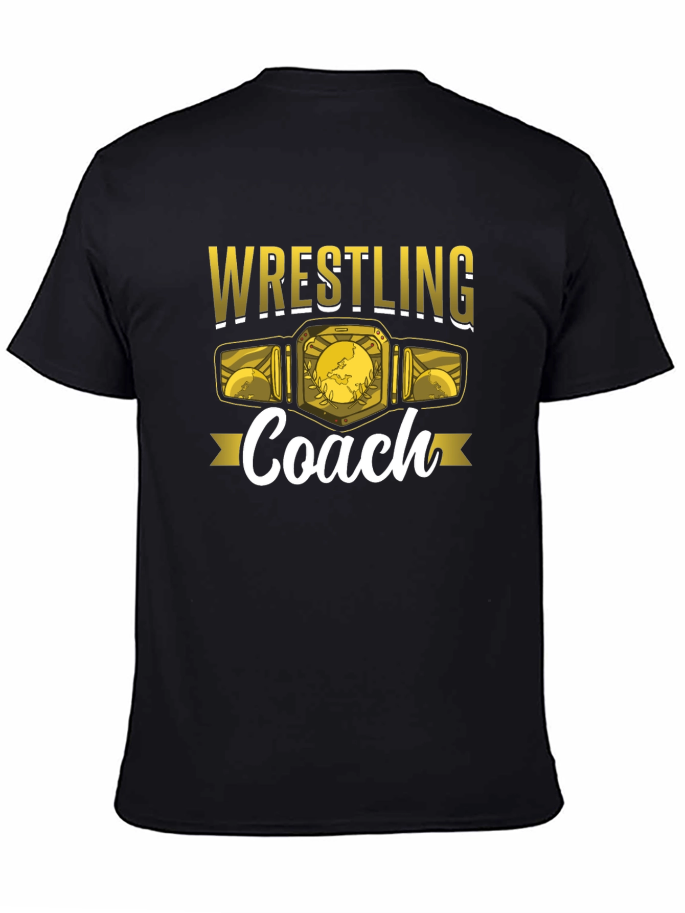 Wrestling Coach Graphic T-Shirt
