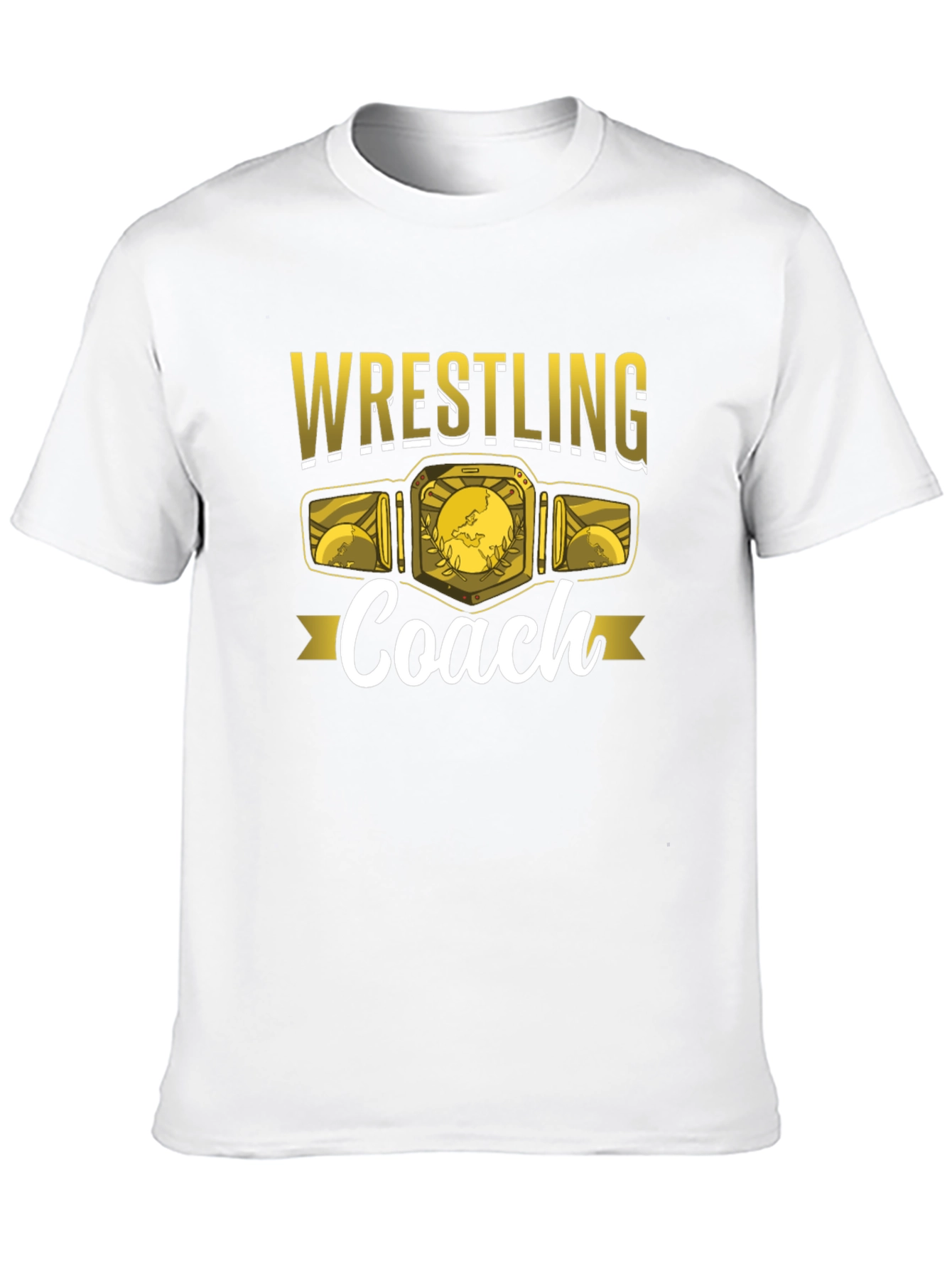 Wrestling Coach Graphic T-Shirt