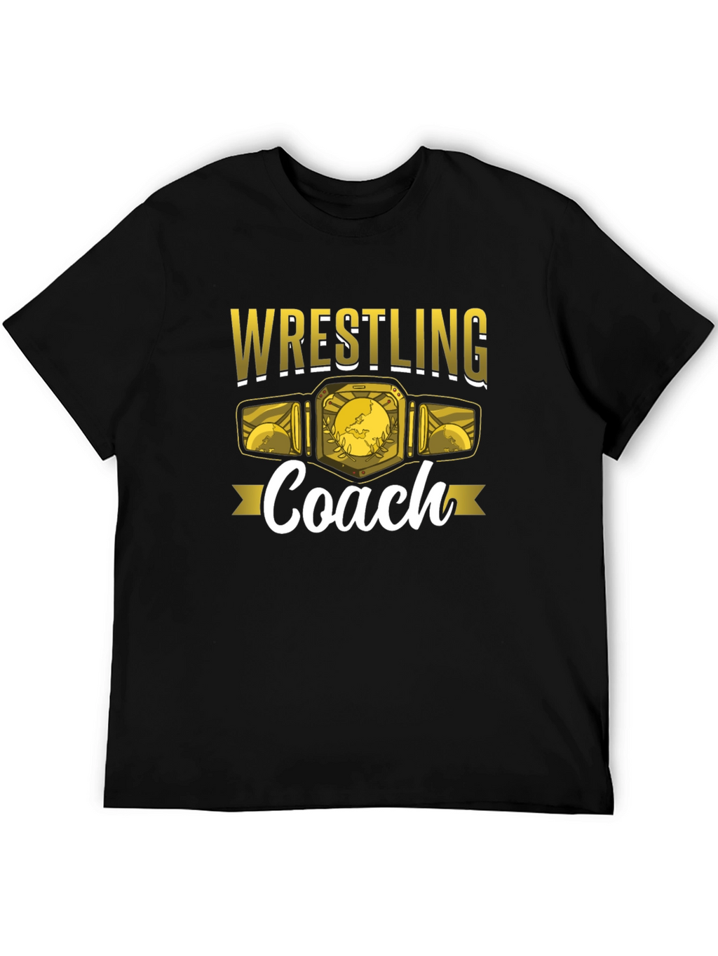Wrestling Coach Graphic T-Shirt