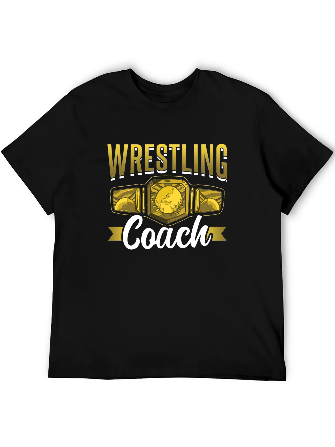Wrestling Coach Graphic T-Shirt