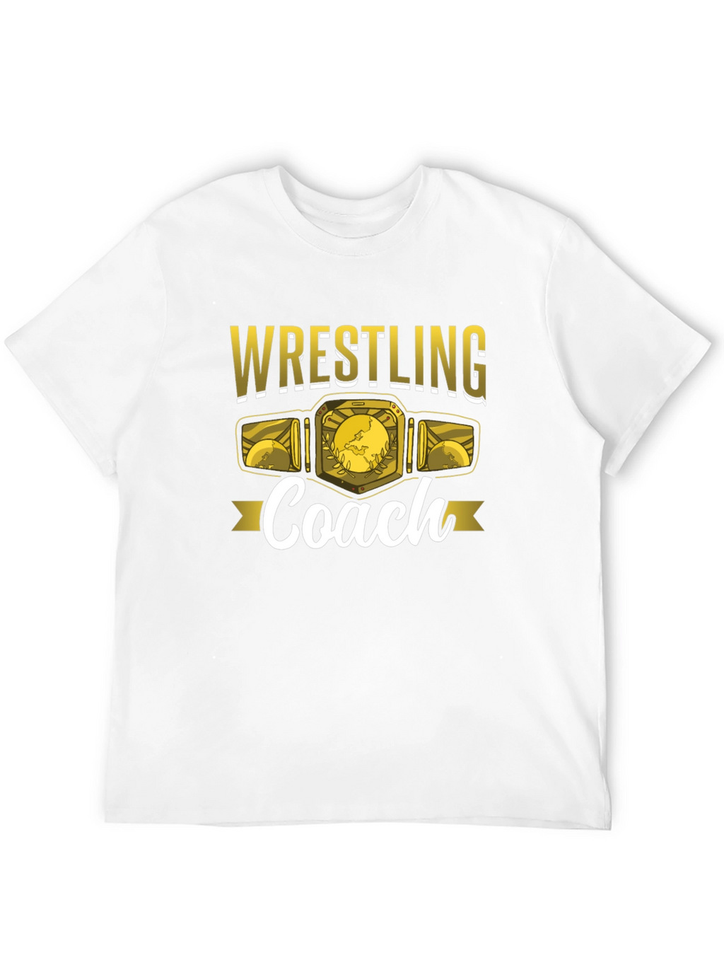 Wrestling Coach Graphic T-Shirt